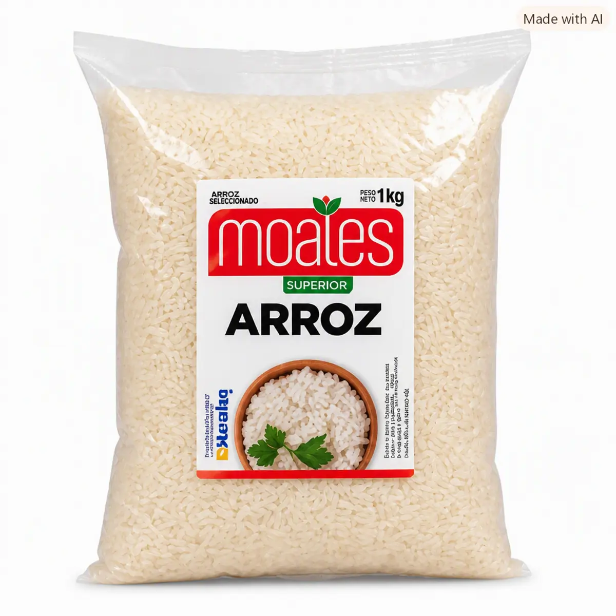 Pack de arroz blanco 