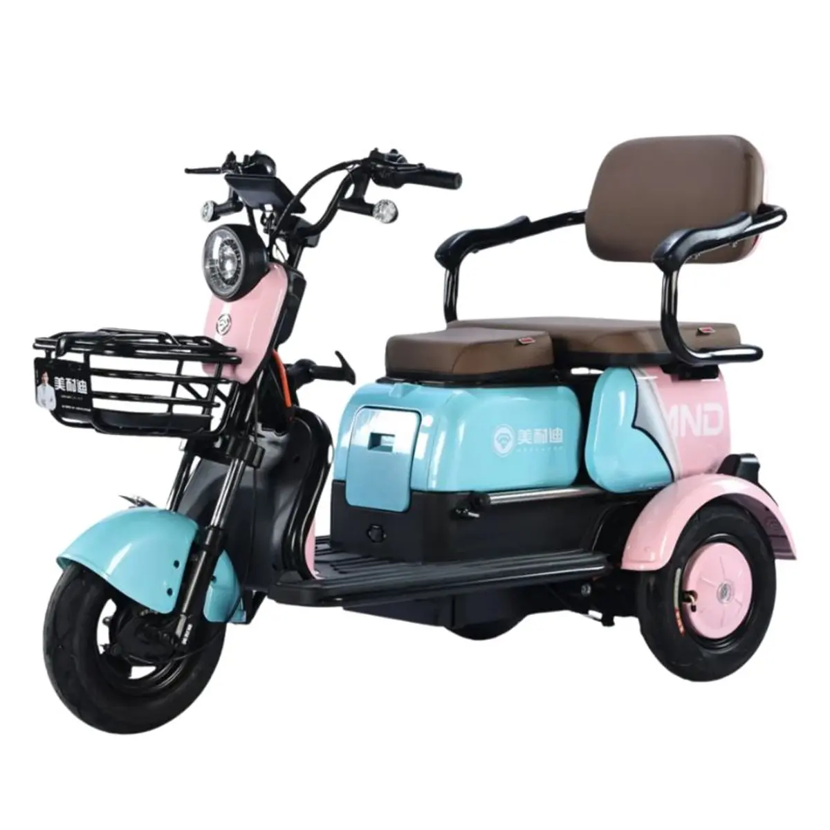 Triciclo Eléctrico Familiar MND Duo
