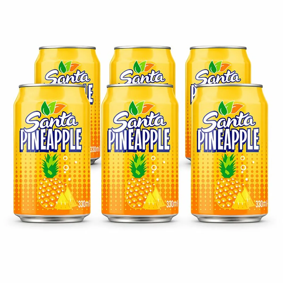 Refresco de piña, 6 unidades
