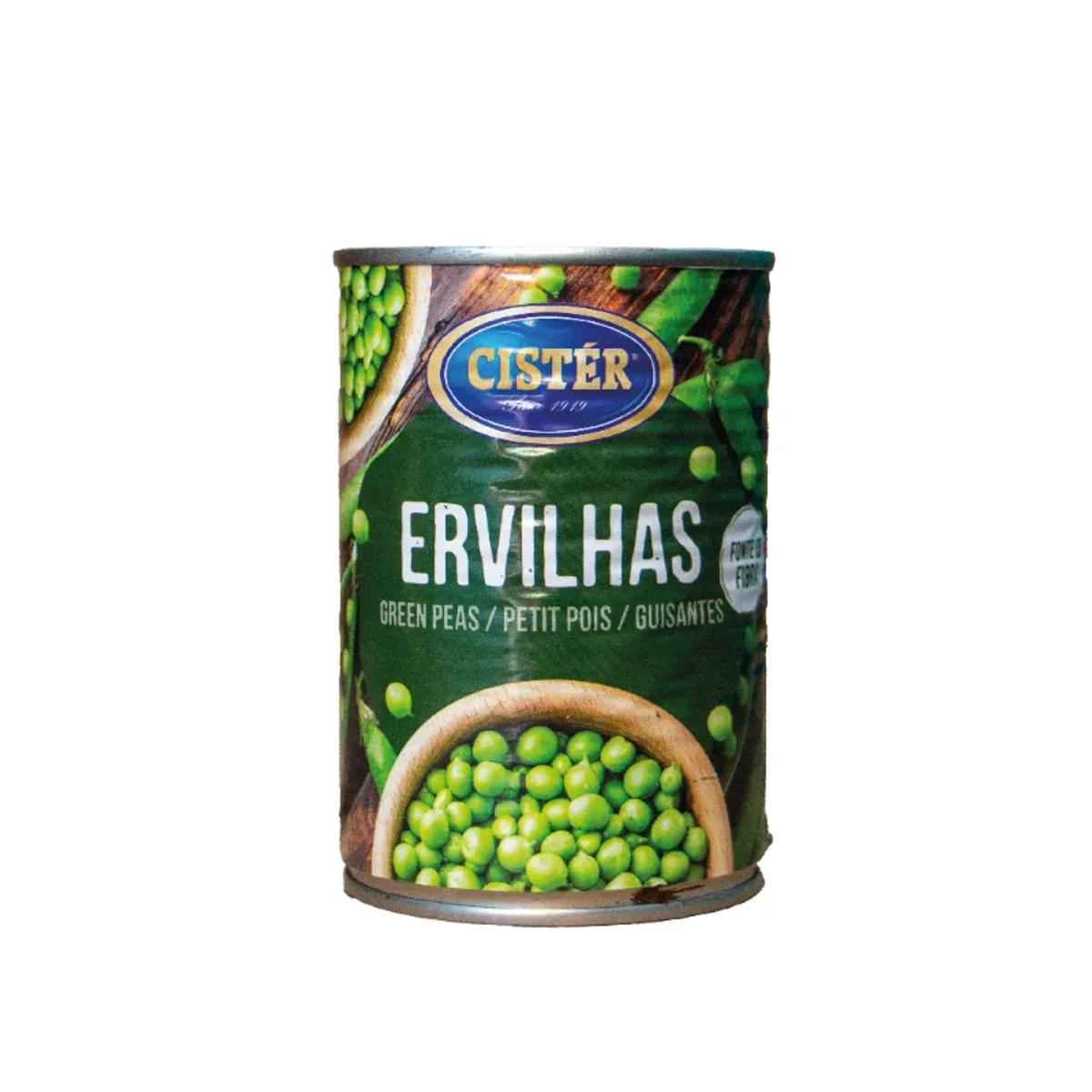 Guisantes cocidos, 420 g, Cister