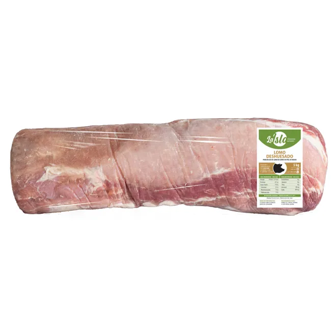 Lomo de cerdo sin hueso y sin piel, 5 kg, La Isla