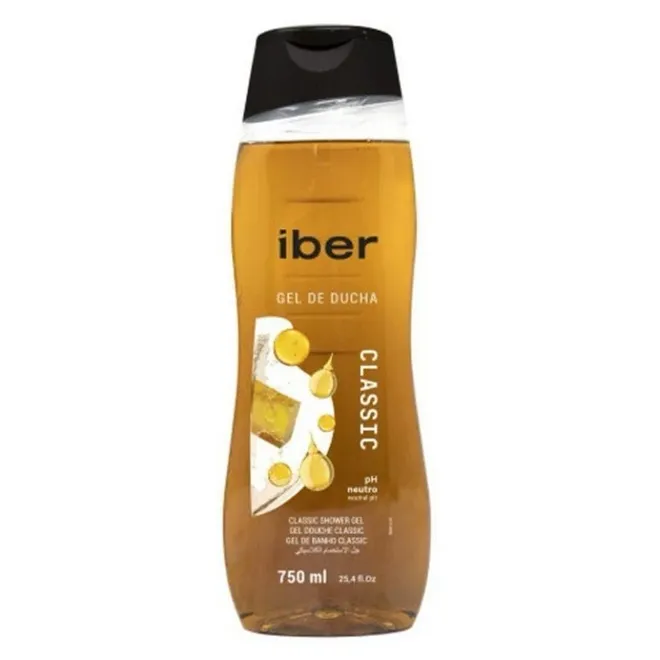 Gel de ducha, Classic, 750 ml, Iber 