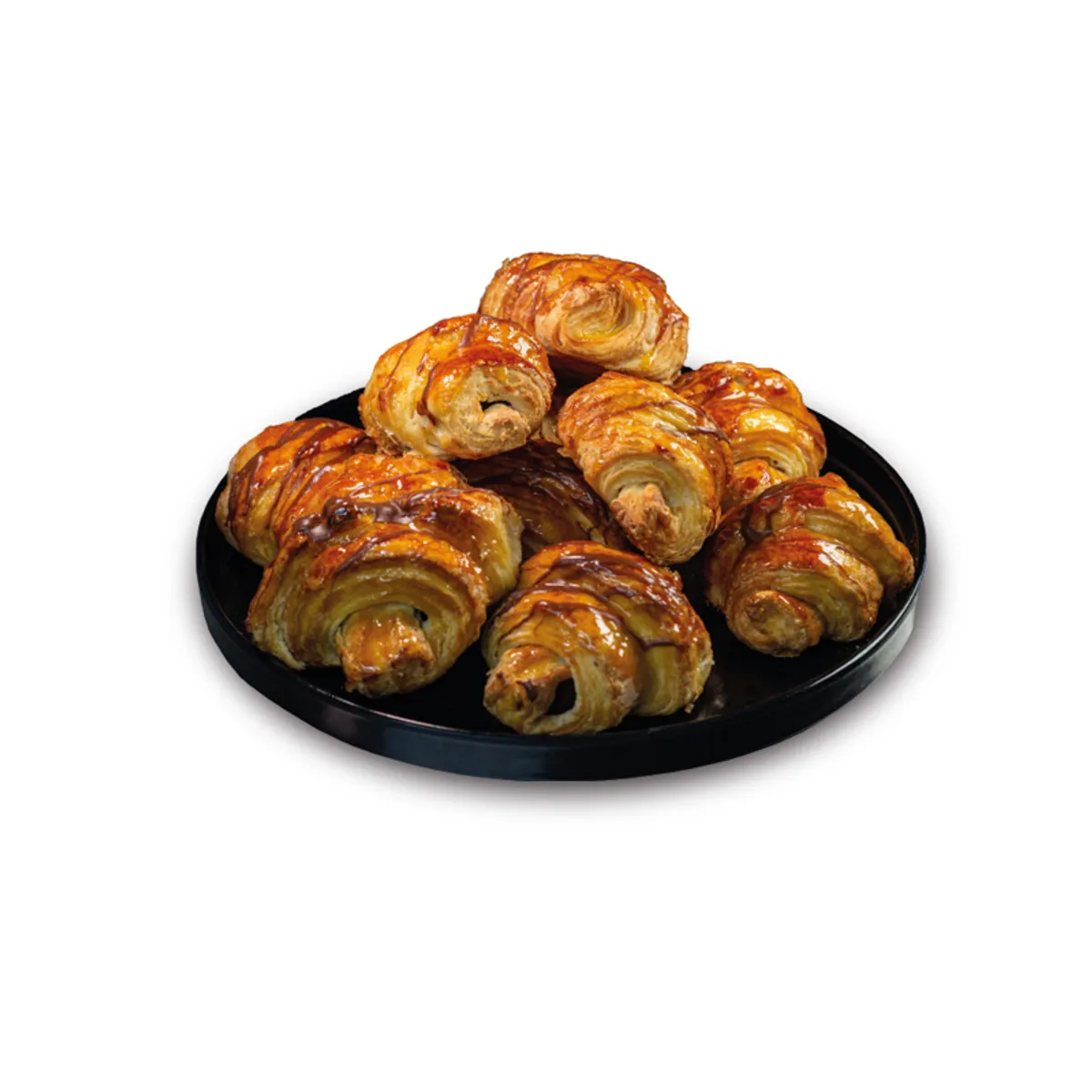 Croissant relleno de chocolate (10 unidades)