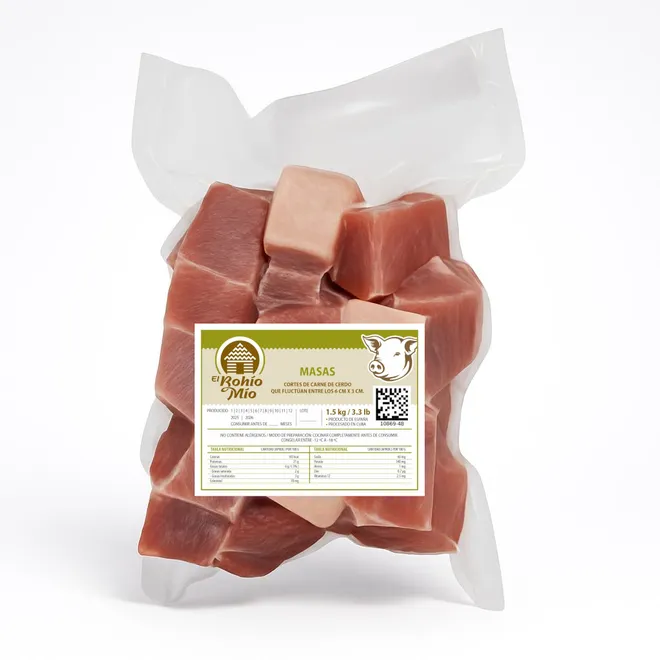 Masas de cerdo, 1.5 kg, EBM
