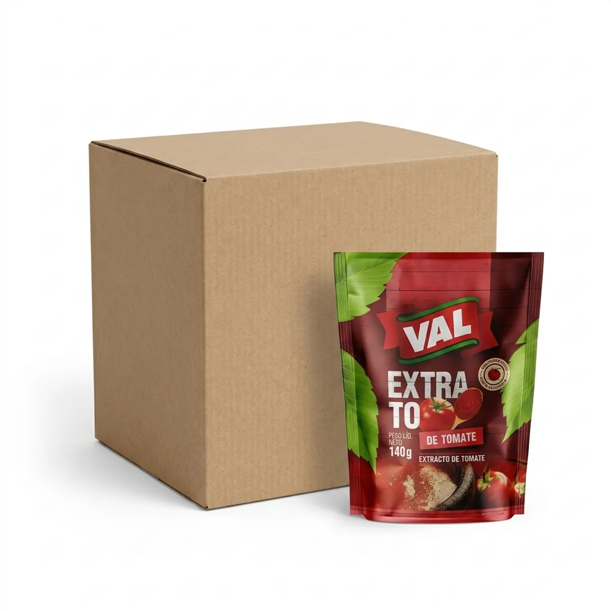 Caja de Puré de Tomate (36 x 140 g) VAL