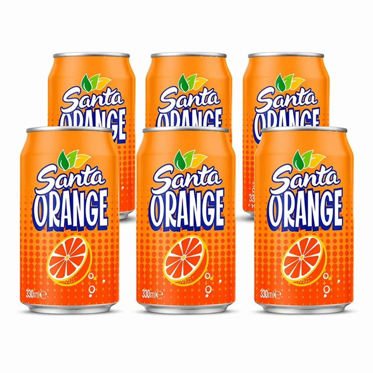 Refresco de naranja, 6 unidades