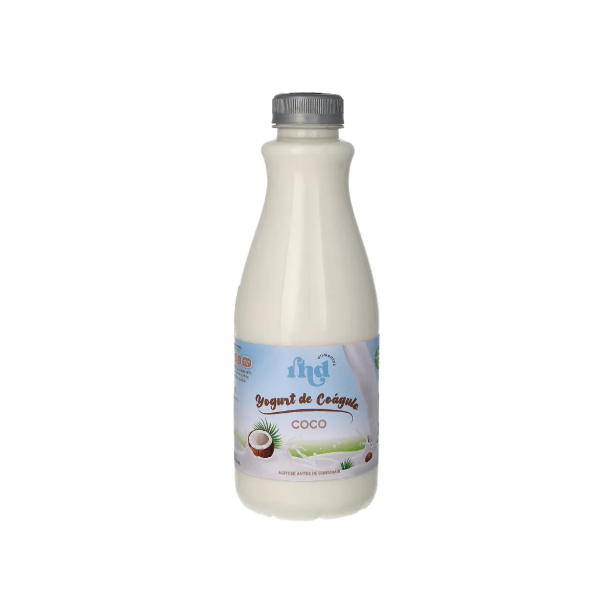 Yogurt probiótico de coágulo sabor Coco, 1 L, RHD