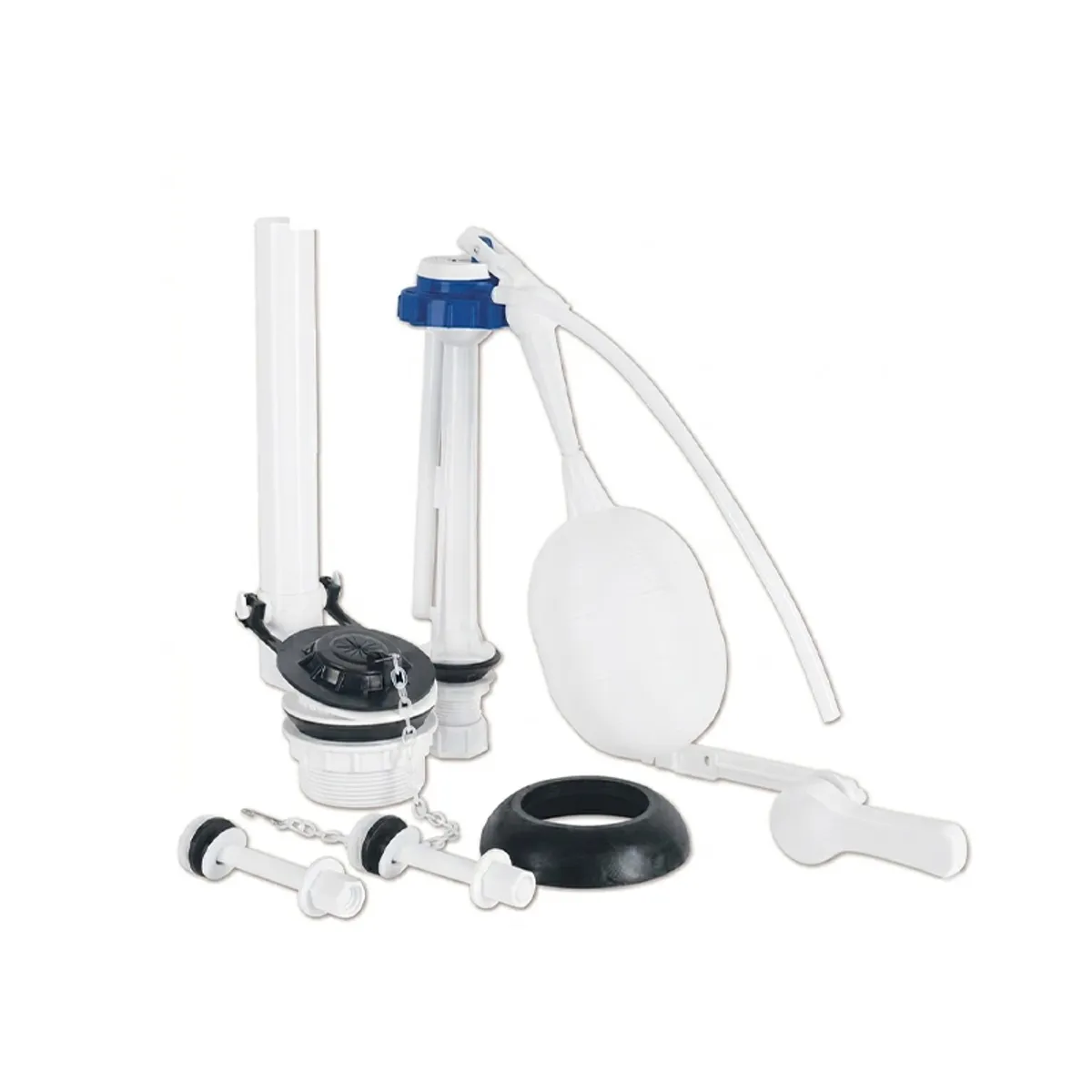 Herraje de palanca para inodoro con toma de 1/2", Proefix