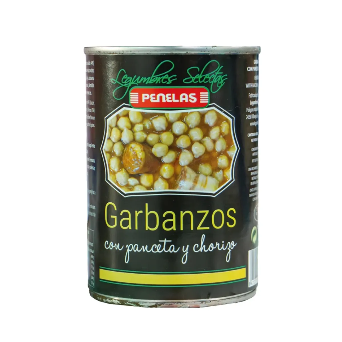 Garbanzos cocidos, 420 g, Penelas