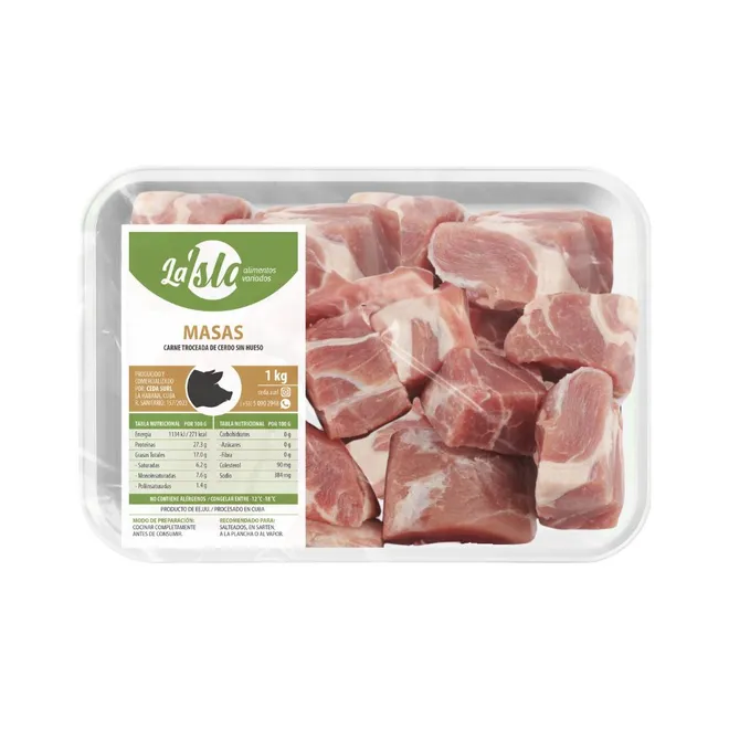 Masas de cerdo, 1kg, La Isla
