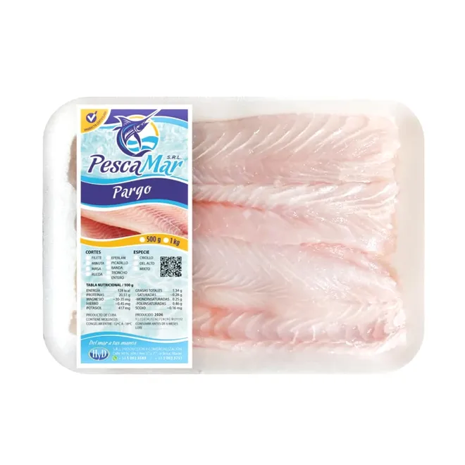 Filete de pescado pargo, 1 kg, Pescamar