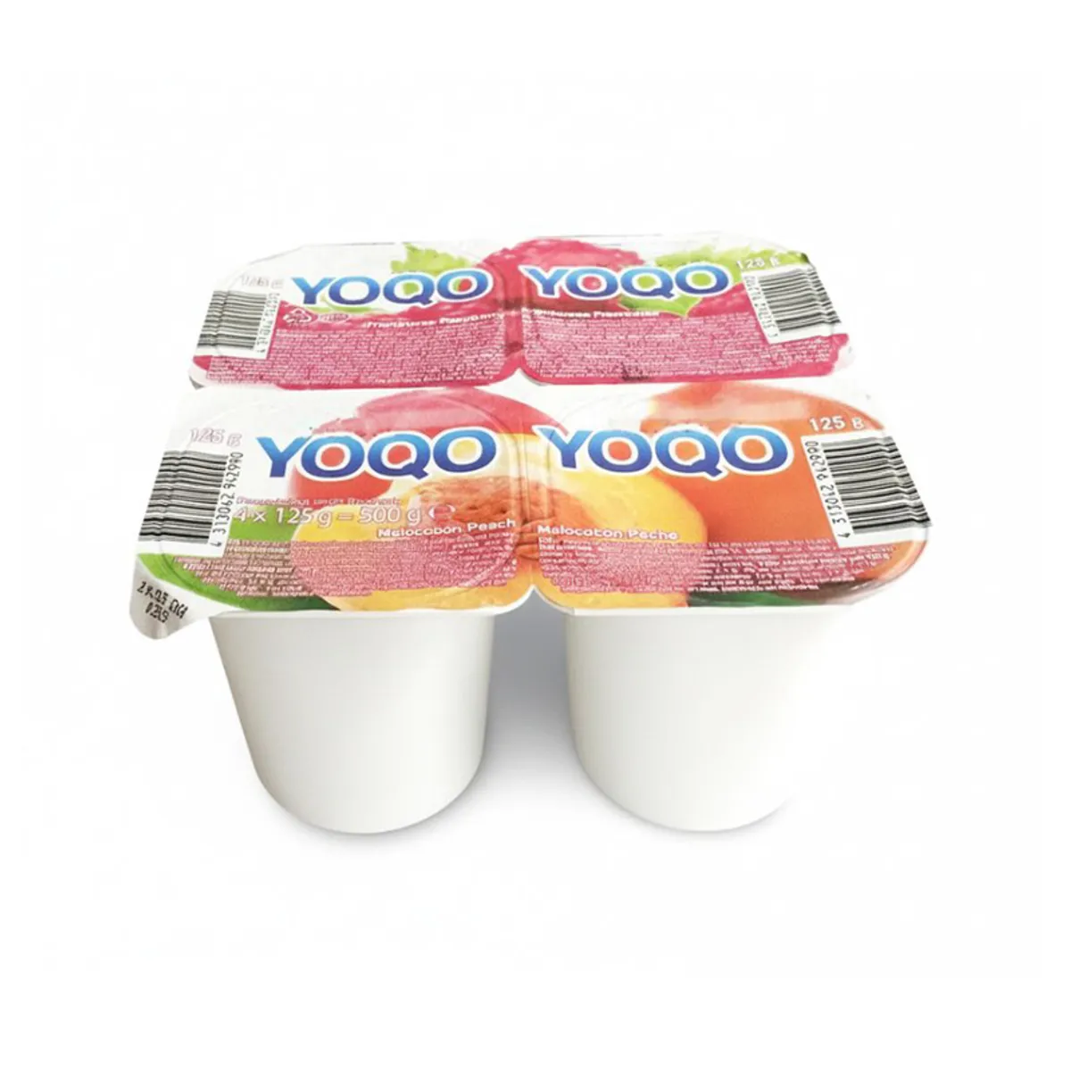 Pack yogurt, sabor coctel (4 x 125 g) YOQO