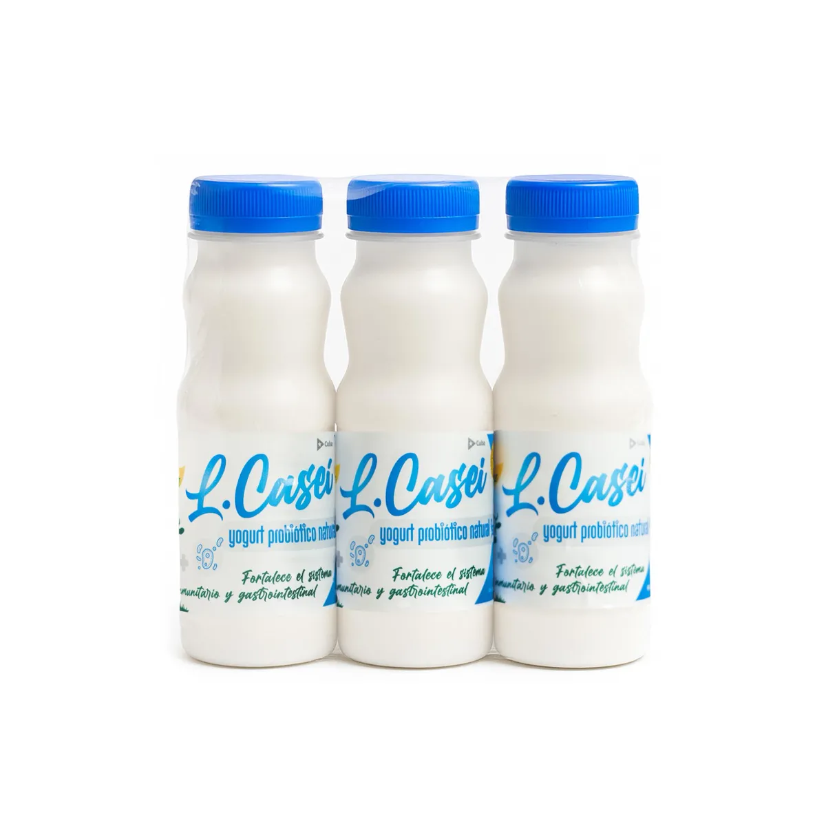 Yogurt natural probiótico, (3 x 250ml) Santa Ana