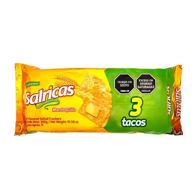 Galletas de mantequilla (3 x 100 g) Salricas