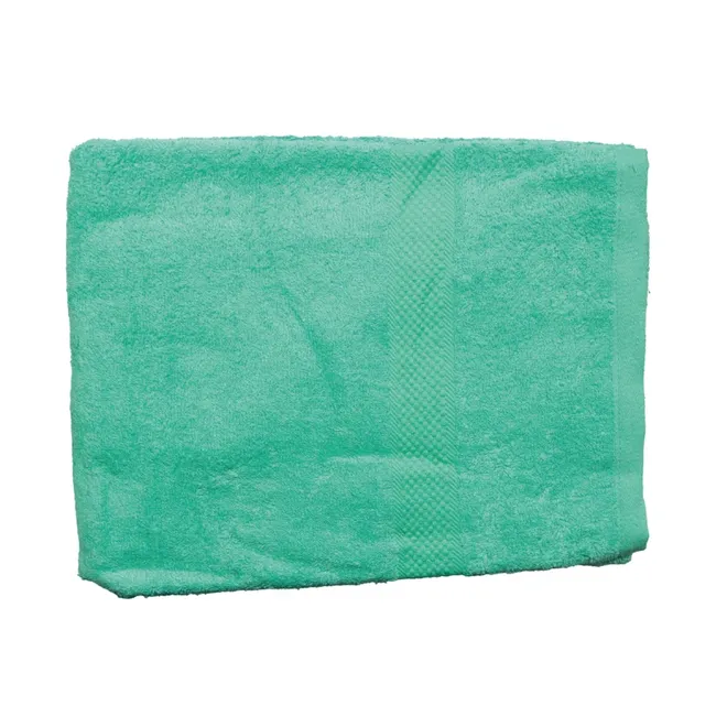 Toalla de algodón, color verde (140 x 70cm)