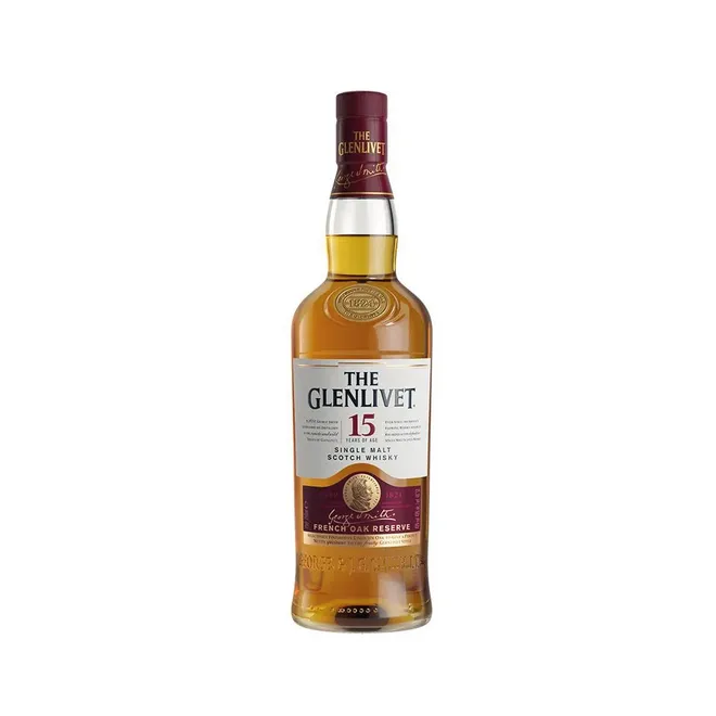 Whisky Single Malt Scotch, 15 años, The Glenlivet Founder's