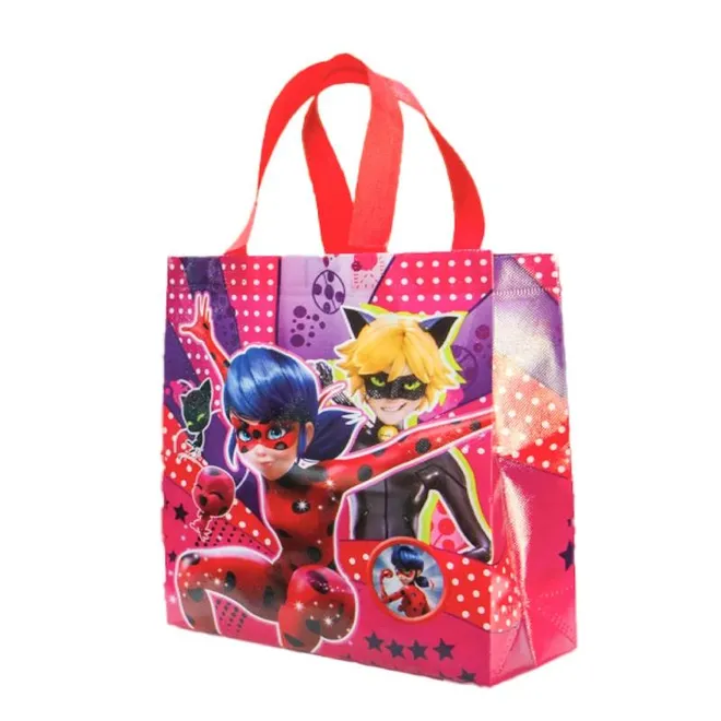 Bolsas de regalo de cumpleaños, 12 u (25 cm x 30 cm) Diseño 3 Lady Bug