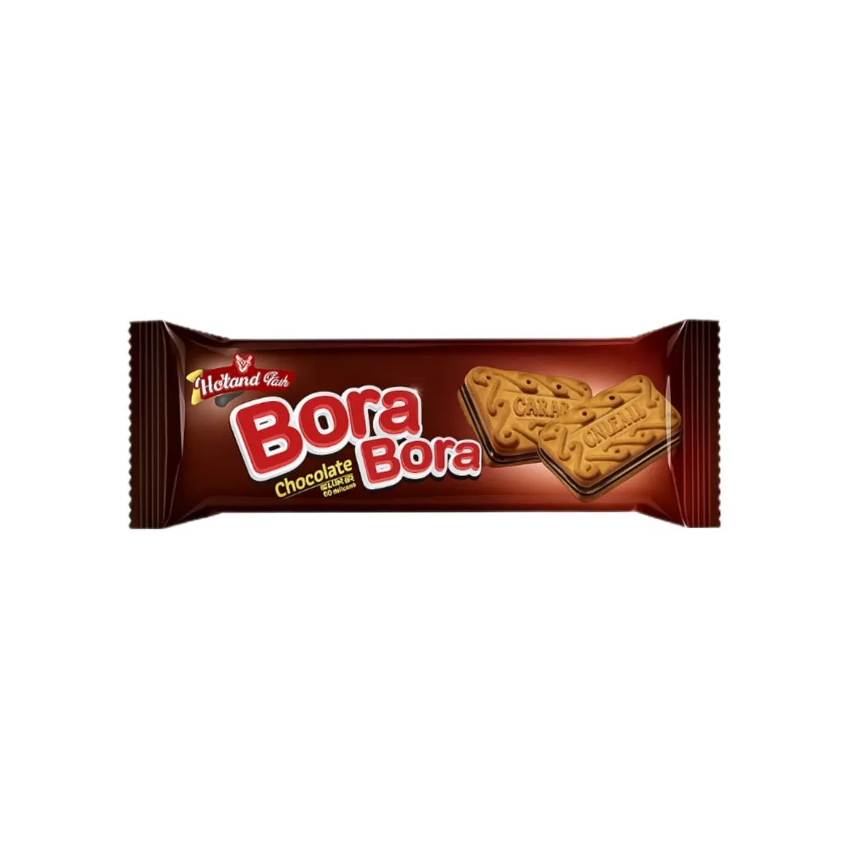 Galletas Bora Bora con crema de chocolate, 78 g, HollandPark