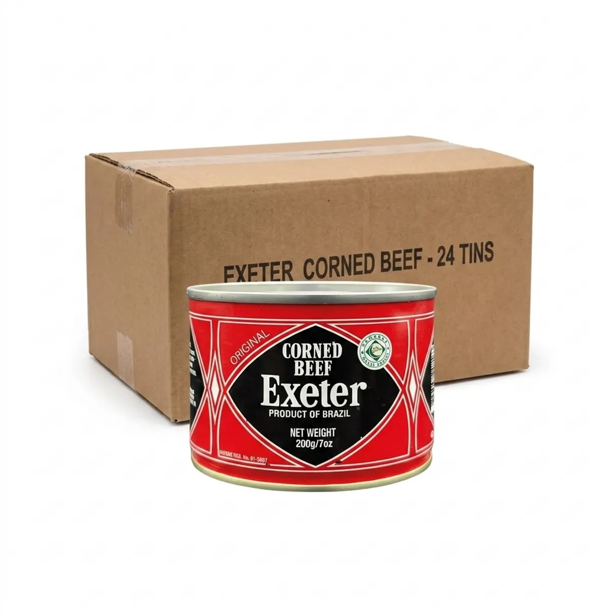 Caja de carne de res en conserva (24 x 200 g) Exeter