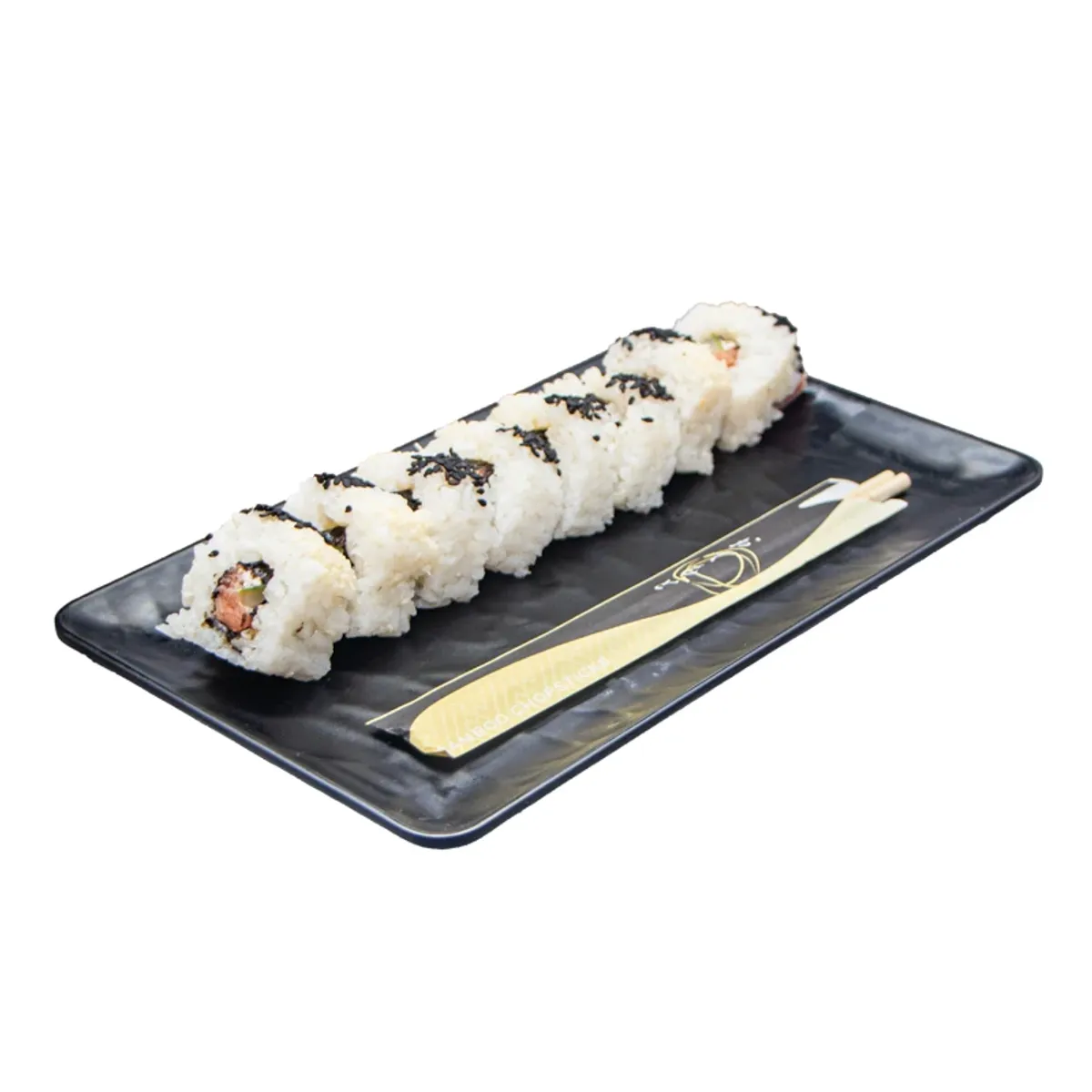 Sushi de salmón y queso crema, 8 u