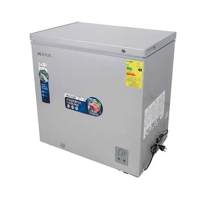 Congelador horizontal, 200 L (7.2 pies³) Milexus