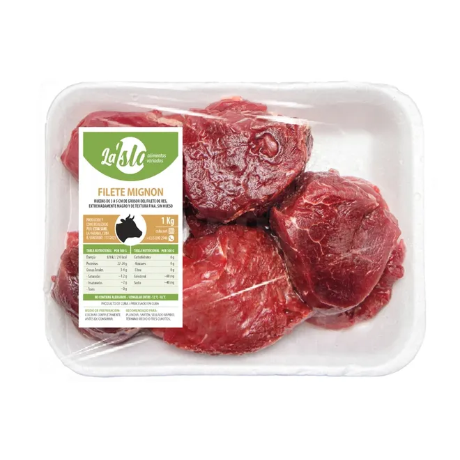 Filete mignon de res, 1 kg, La Isla