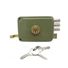 Cerradura de puerta de 3 pasos, 120 mm, SPC