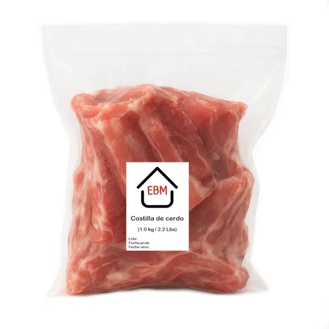 Costilla de cerdo, 1 kg, EBM