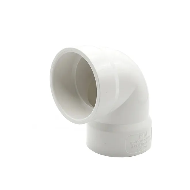 Codo de PVC de 90° x 50 mm para instalaciones hidráulicas