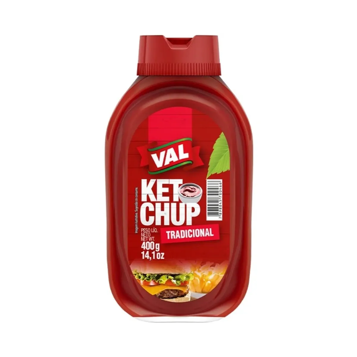 Ketchup pet bottle, 14.1 oz, Val