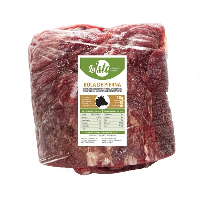 Bola de pierna de res, 2 kg, La Isla