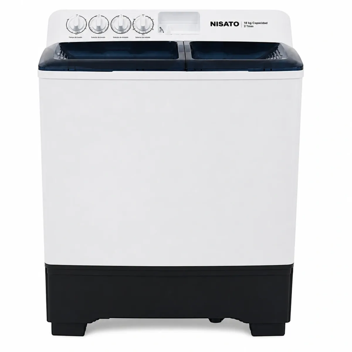 Lavadora semiautomática, 14 kg, Nisato