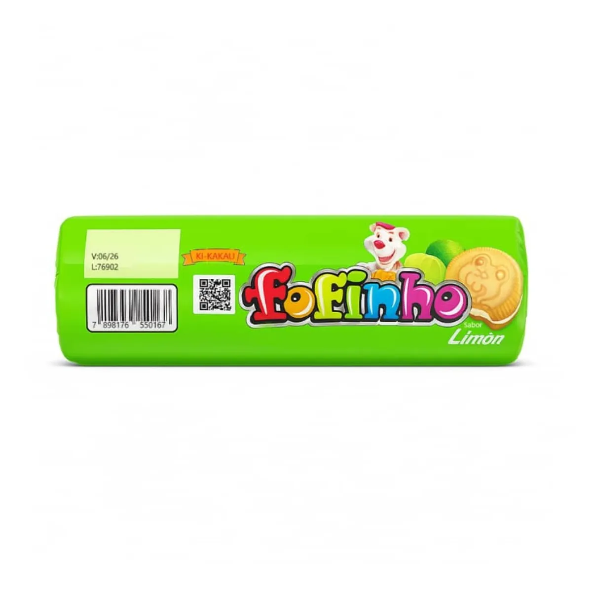 Galleta con relleno de limón,110 g, Kikakau