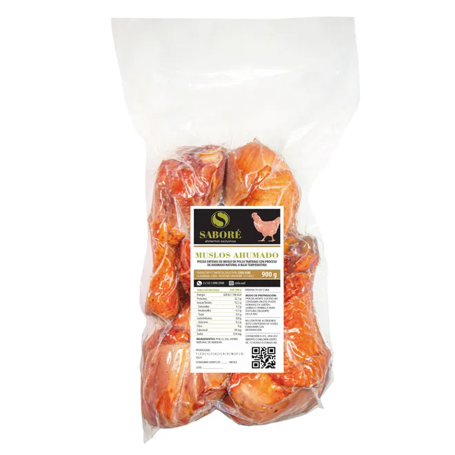 Muslo de pollo ahumado, 900 g, Saboré