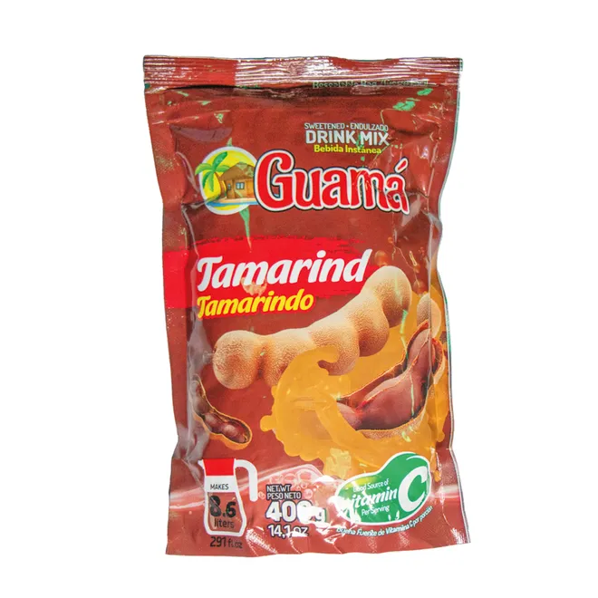 Refresco instantáneo de tamarindo, 400 g, Guamá
