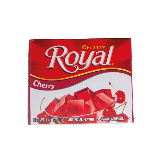Gelatina de frambuesa, 40 g, Royal