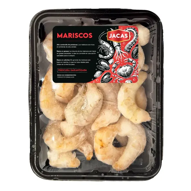 Camarón Vannamei, 500 g, Jacas