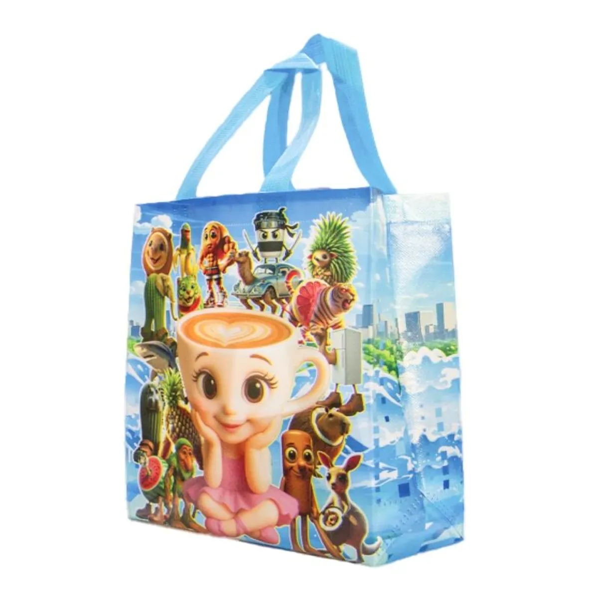 Bolsas de regalo de cumpleaños, 12 u (25 cm x 30 cm) Diseño 2 Ballerina Capuchina