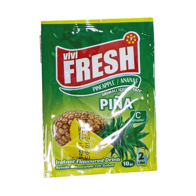 Refresco de piña en polvo, 10 g, FRESH