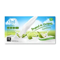 Yogurt probiótico de coágulo sabor Guanábana , 4 L, RHD