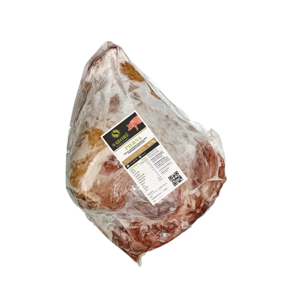 Pierna de cerdo con huesos, 6.5 kg, Saboré