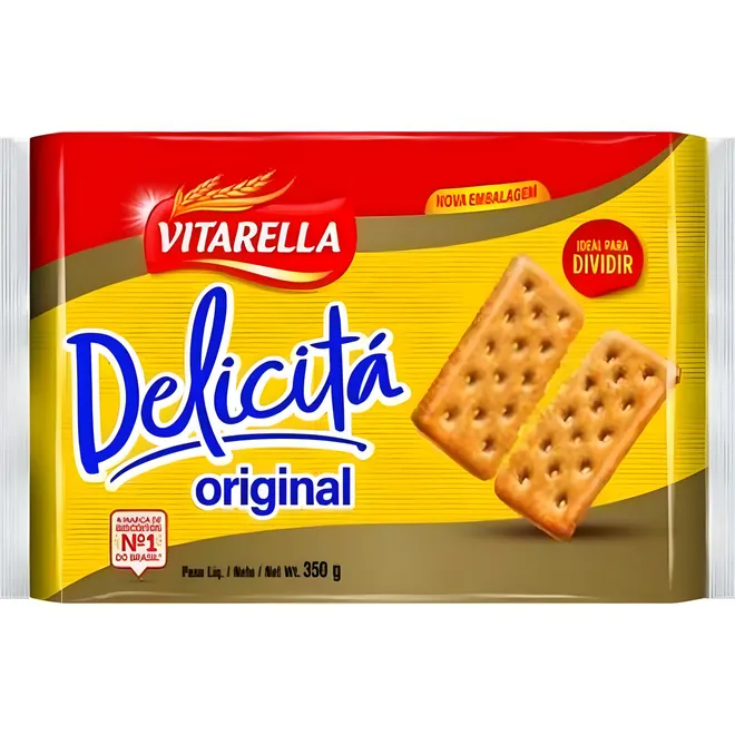 Galleta Salada Delicita, original, 350 g/12.35 oz, Vitarella