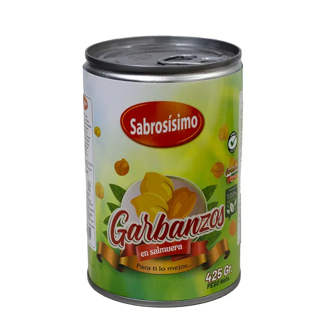 Garbanzo enlatado, 425 g, Sabrosisimo