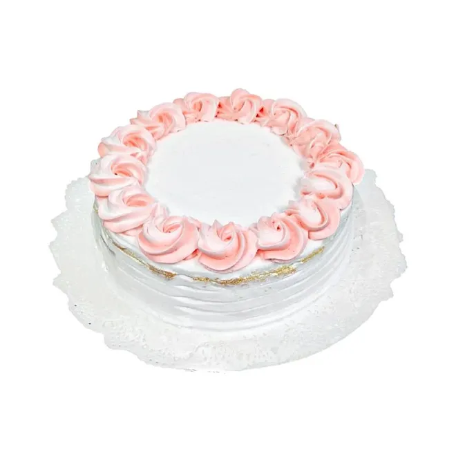 Tarta Entera de Nata, de Vainilla