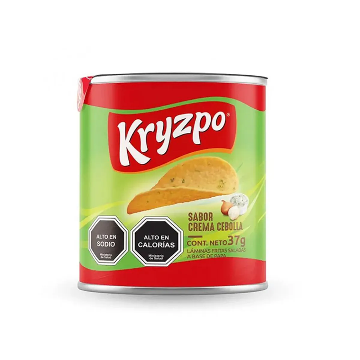 Papas sabor cebolla, Kryzpo, 37 g