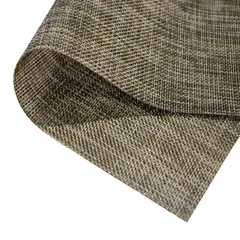 Manteles individuales, color carmelita claro, 6 u (45 cm x 30 cm) 