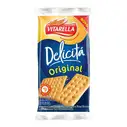Galleta con sal, Delicita original, 138 g, Vitarella