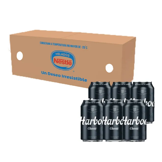 Helado Nestlé 4.5 L + 6 cervezas  