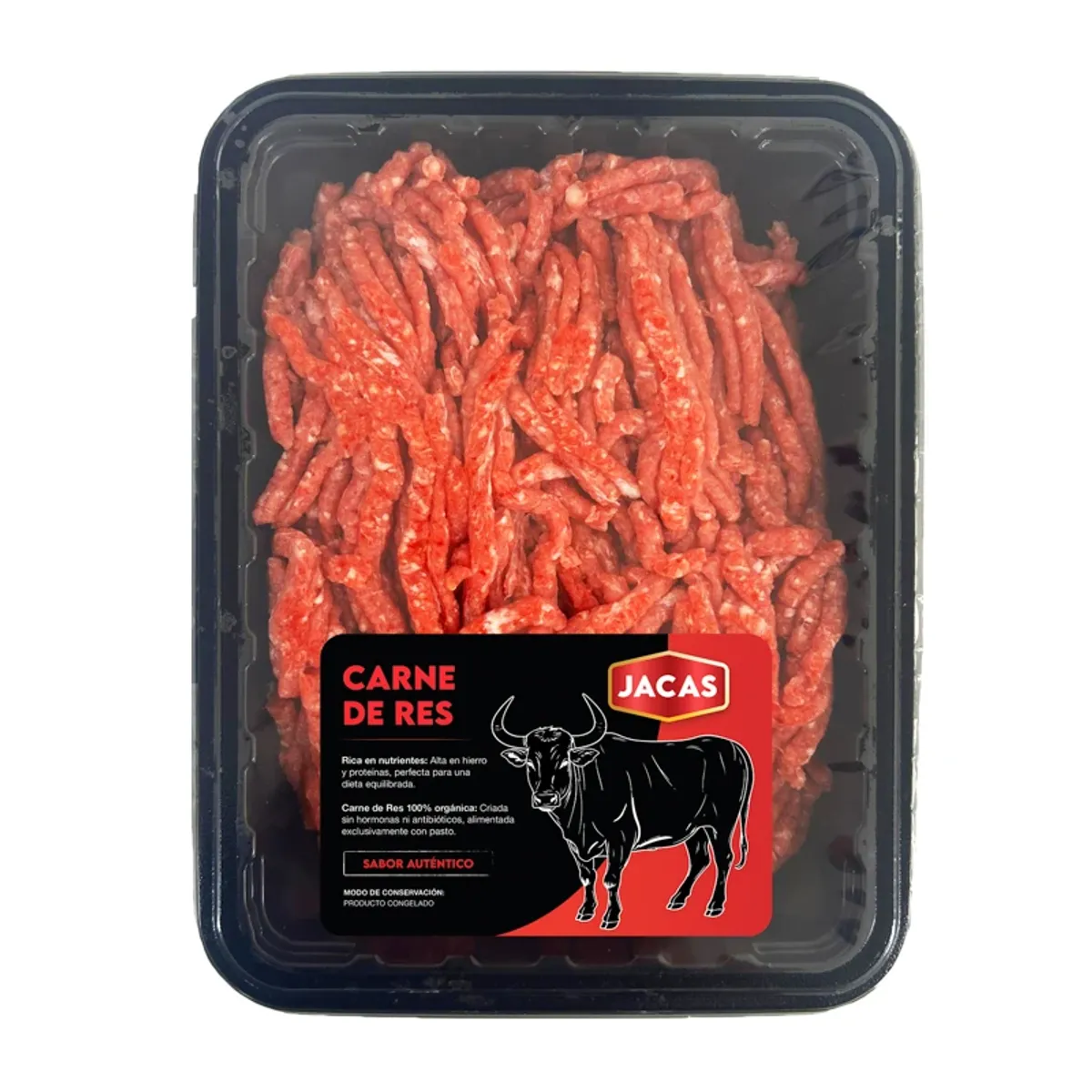 Carne molida de res premium, 500 g, Jacas 