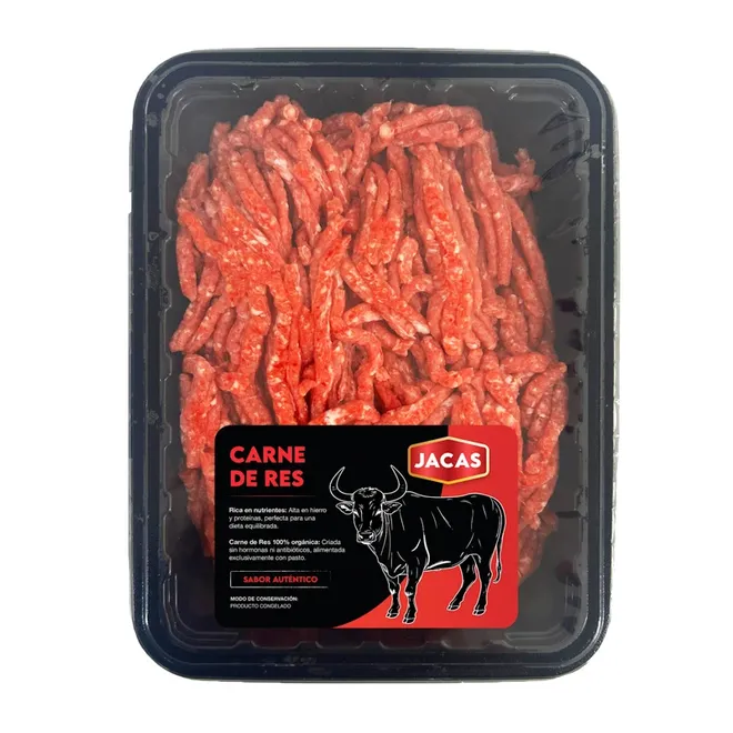 Carne molida de res premium, 500 g, Jacas 